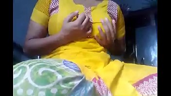 Deshi boob pressing