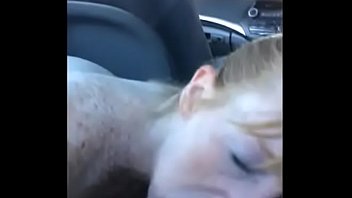 Cum in a car