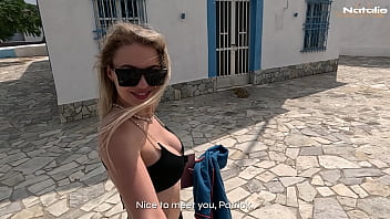 Asking boy in his public to fuck her