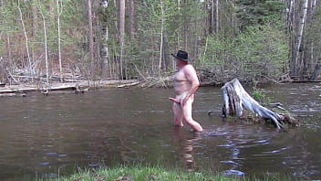 River Bathing  big ass