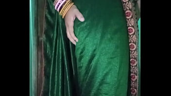 Mamatha hot in green saree videos