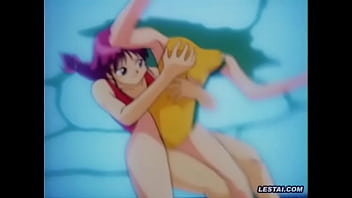 Anime lesbian sex video