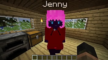 Mod jenny x creeper minecraft animatin